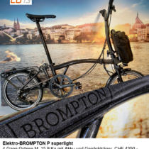 Elektro-Brompton P superlight